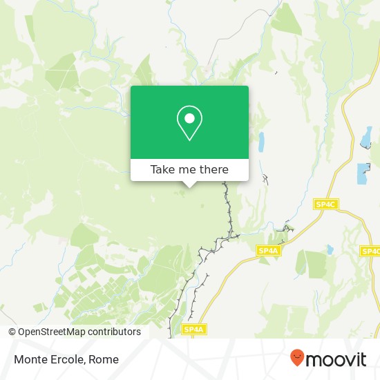 Monte Ercole map