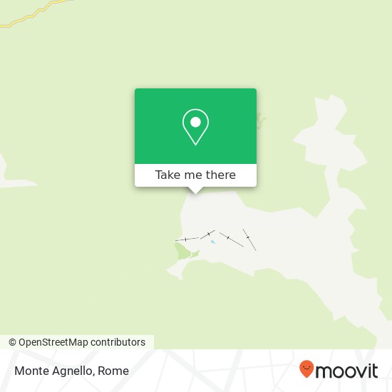 Monte Agnello map