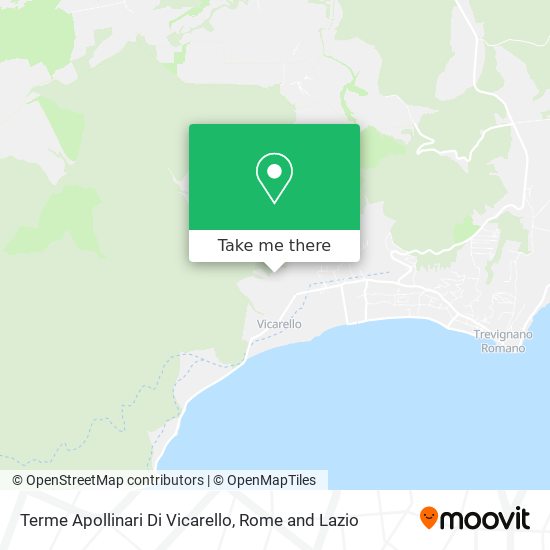 Terme Apollinari Di Vicarello map
