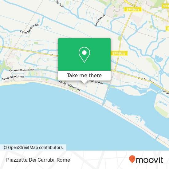 Piazzetta Dei Carrubi map