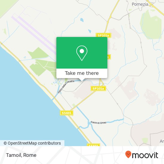 Tamoil map