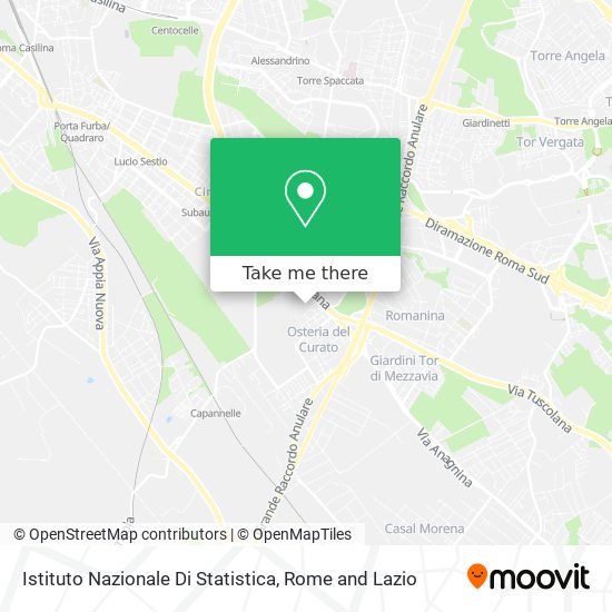 Istituto Nazionale Di Statistica map