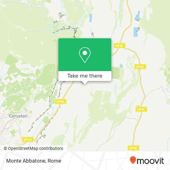 Monte Abbatone map