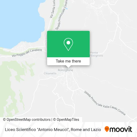 Liceo Scientifico "Antonio Meucci" map