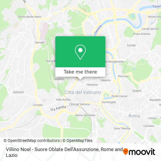 Villino Noel - Suore Oblate Dell'Assunzione map