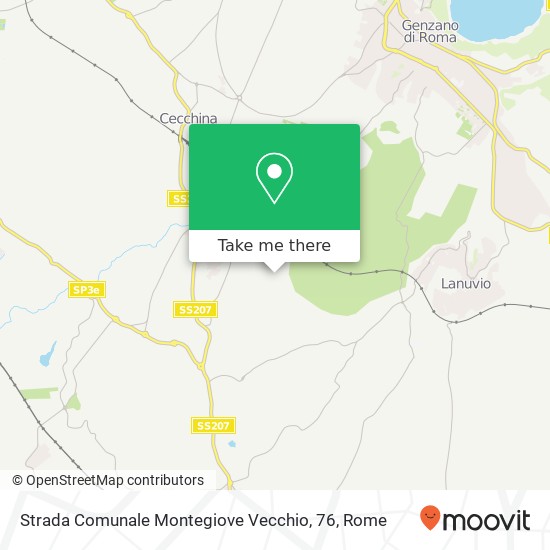 Strada Comunale Montegiove Vecchio, 76 map