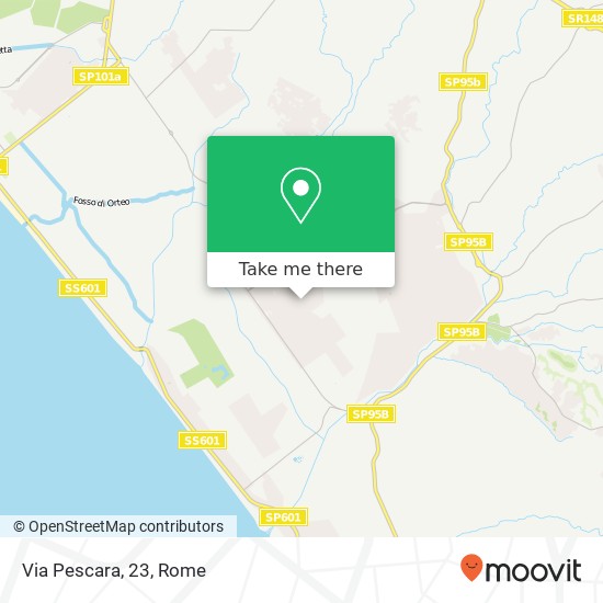 Via Pescara, 23 map
