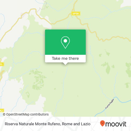 Riserva Naturale Monte Rufeno map