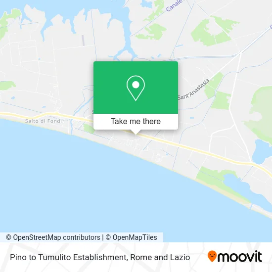 Pino to Tumulito Establishment map