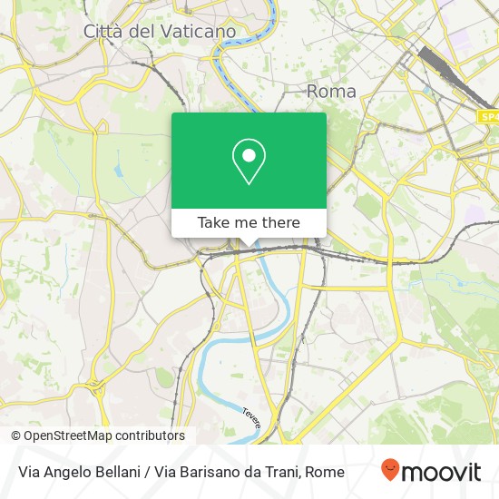 Via Angelo Bellani / Via Barisano da Trani map