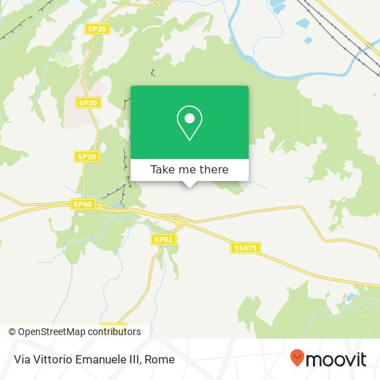 Via Vittorio Emanuele III map