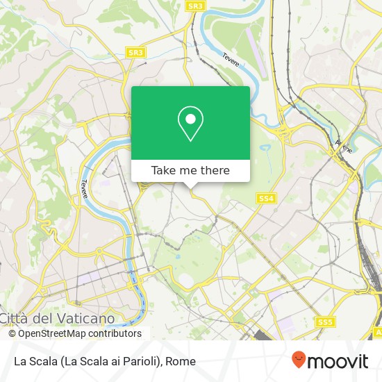 La Scala (La Scala ai Parioli) map