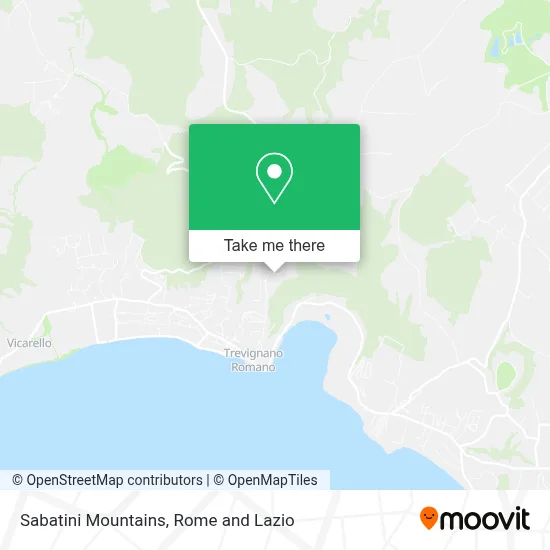 Sabatini Mountains map