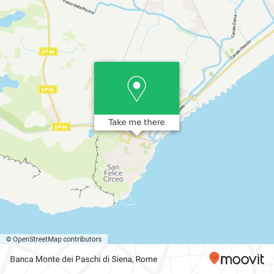 Banca Monte dei Paschi di Siena map