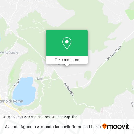 Azienda Agricola Armando Iacchelli map
