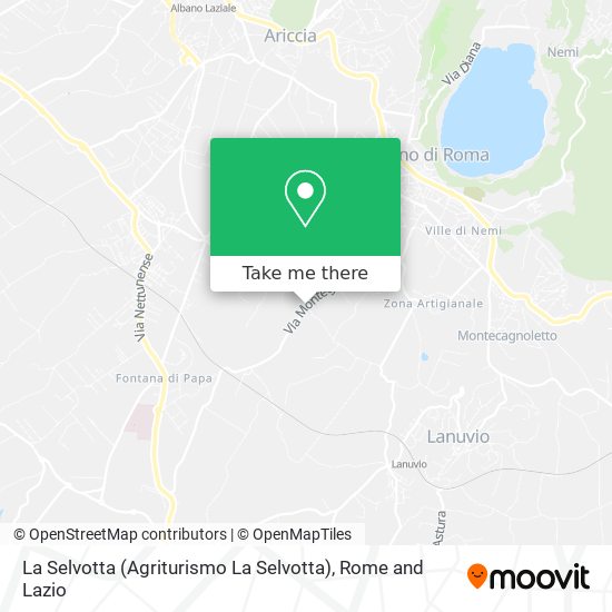 La Selvotta (Agriturismo La Selvotta) map