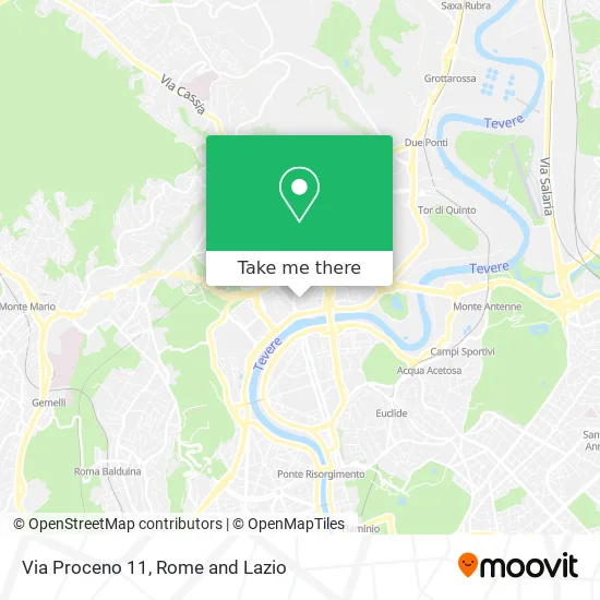 Via Proceno 11 map