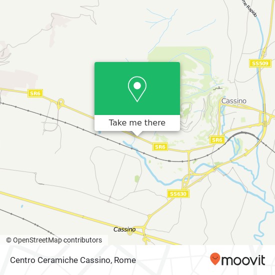 Centro Ceramiche Cassino map