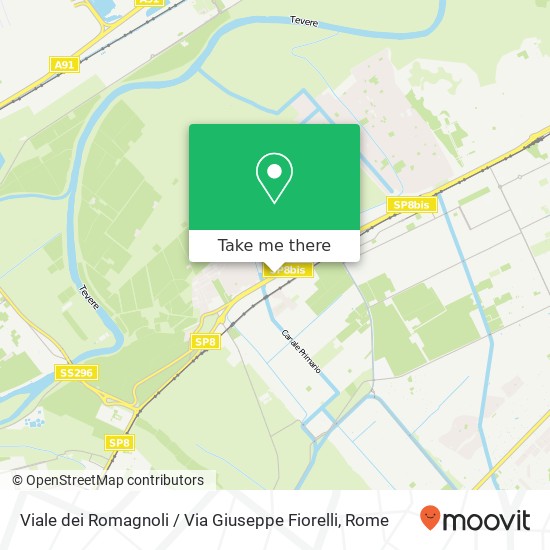 Viale dei Romagnoli / Via Giuseppe Fiorelli map