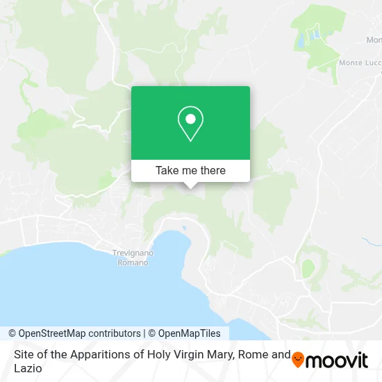 Site of the Apparitions of Holy Virgin Mary map