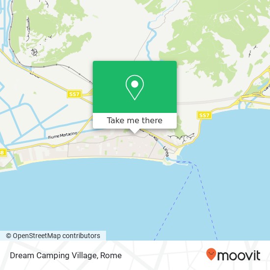 Dream Camping Village map