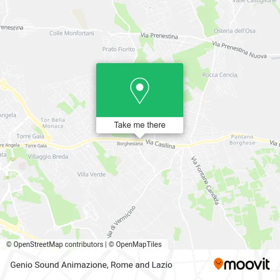 Genio Sound Animation map