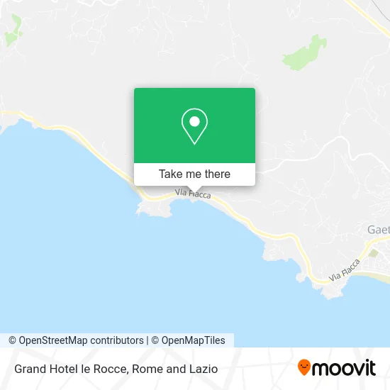 Grand Hotel Le Rocce map