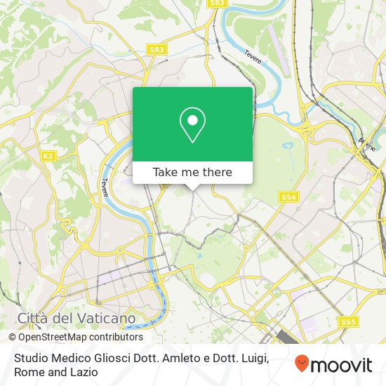 Studio Medico Gliosci Dott. Amleto e Dott. Luigi map