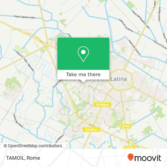 TAMOIL map