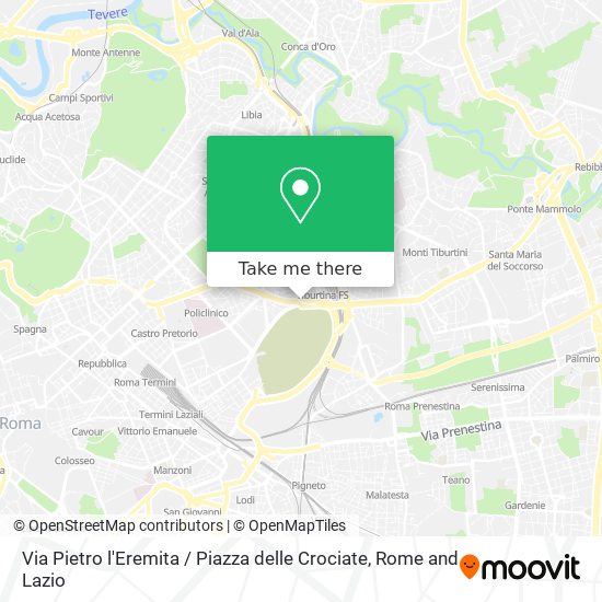 Via Pietro l'Eremita / Piazza delle Crociate map