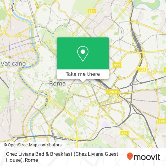 Chez Liviana Bed & Breakfast (Chez Liviana Guest House) map