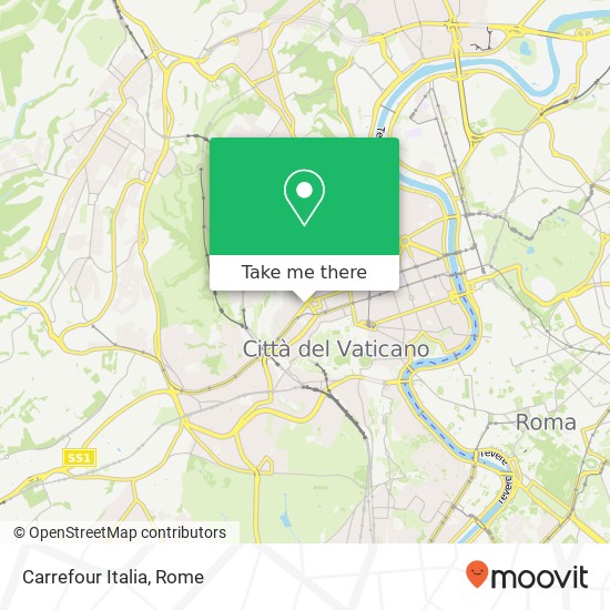 Carrefour Italia map