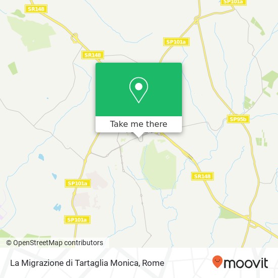 La Migrazione di Tartaglia Monica map