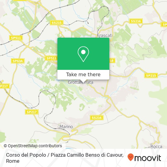 Corso del Popolo / Piazza Camillo Benso di Cavour map