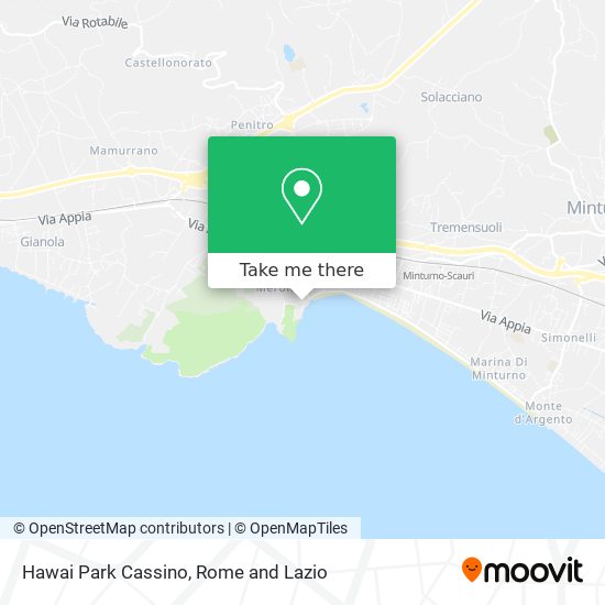Hawai Park Cassino map