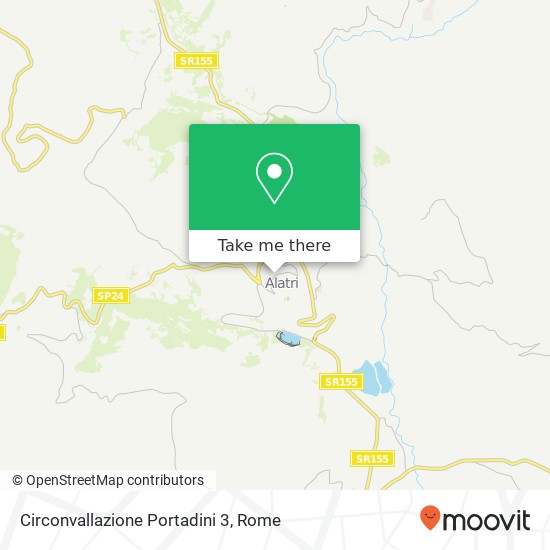 Circonvallazione Portadini 3 map
