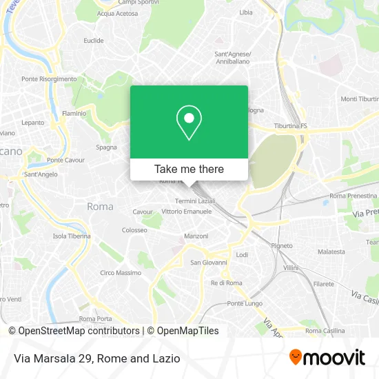Via Marsala 29 map