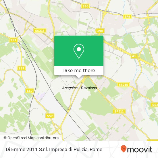 Di Emme 2011 S.r.l. Impresa di Pulizia map