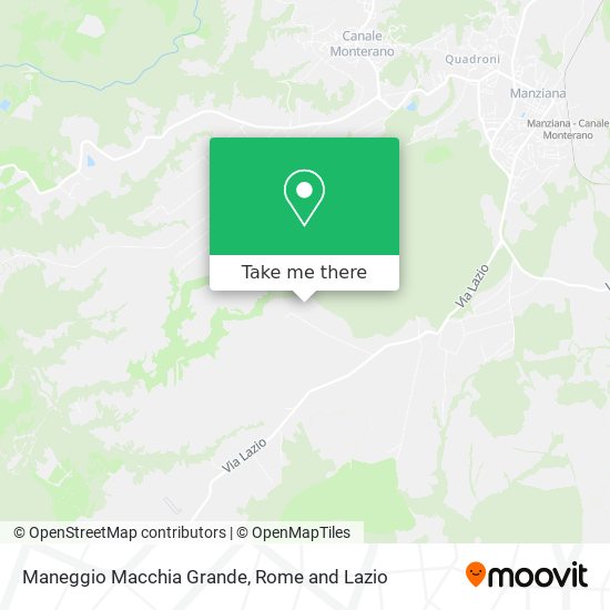 Maneggio Macchia Grande map