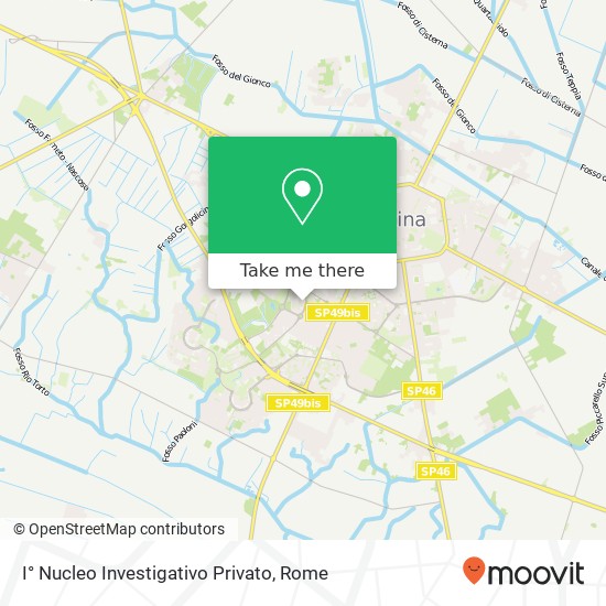 I° Nucleo Investigativo Privato map