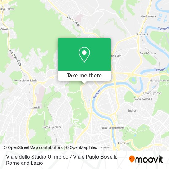 Viale dello Stadio Olimpico / Viale Paolo Boselli map