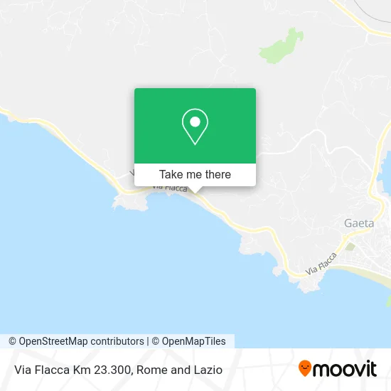 Flacca Highway Km 23.300 map