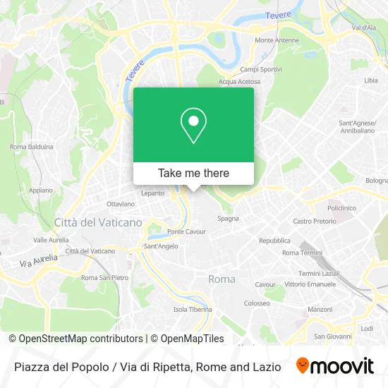 People's Square / Ripetta Street map