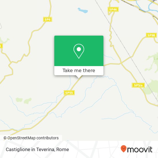 Castiglione in Teverina map