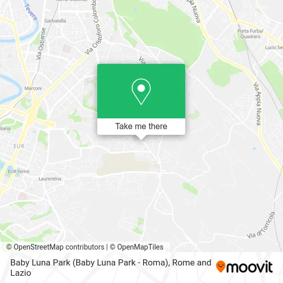 Baby Luna Park map