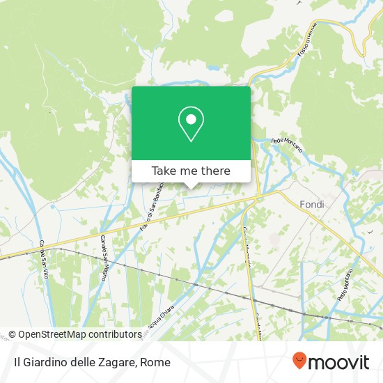 Il Giardino delle Zagare map