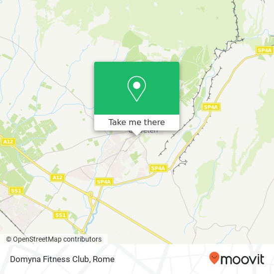 Domyna Fitness Club map