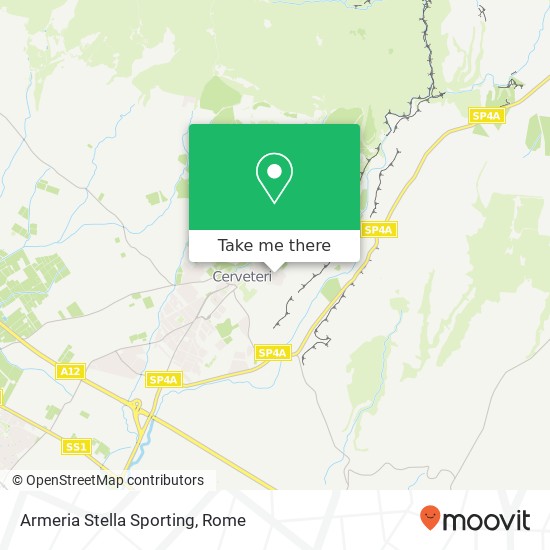 Armeria Stella Sporting map