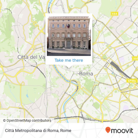 Città Metropolitana di Roma map