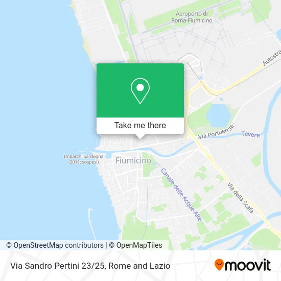Sandro Pertini Street 23/25 map